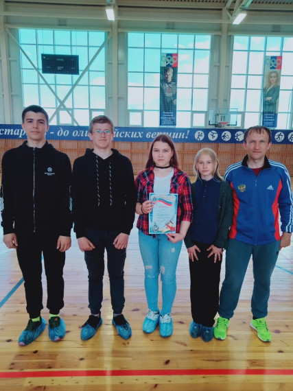 Победители соревнования.