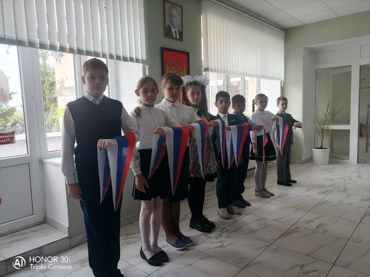 Торжественный прием в пионеры.